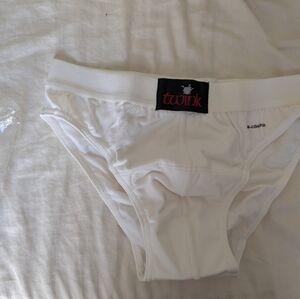 🔥 SEXY men's bikini low-rise white undies